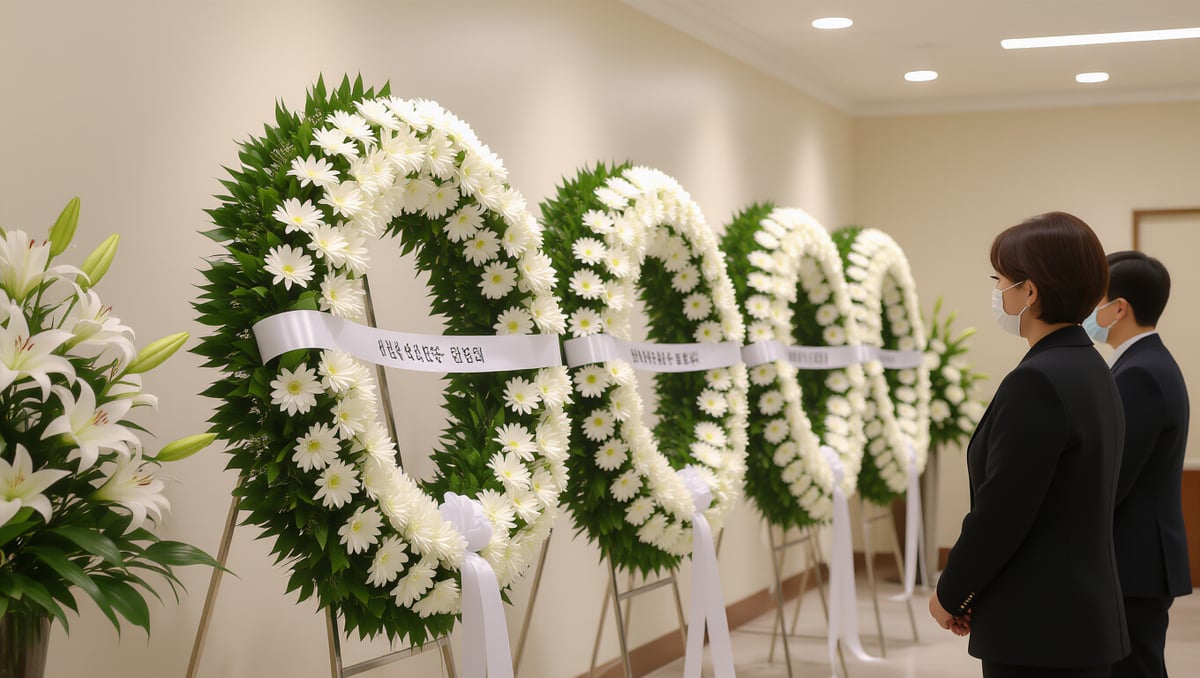 💐 다양한 화환 종류와 의미